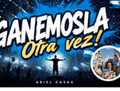 El lomense Ariel Casas escribió la canción Ganémosla otra vez.