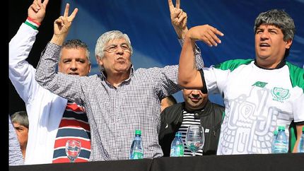 No sé si estará Macri detrás de esto, pero está el Gobierno”, marcó Hugo Moyano.