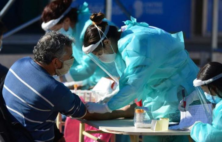 Ya son 601.713 infectados.