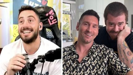 Buena onda entre Nico y Migue.