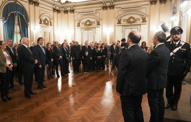 Hubo un gran marco para celebrar en Lomas el 78º aniversario de la República Italiana.