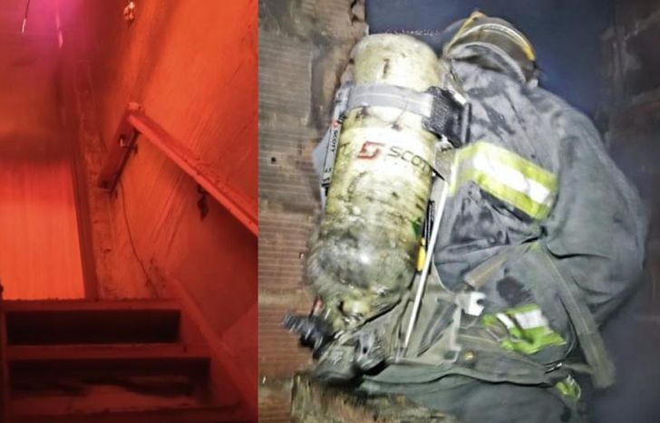 Tres dotaciones de los Bomberos de Lomas trabajaron durante tres horas.
