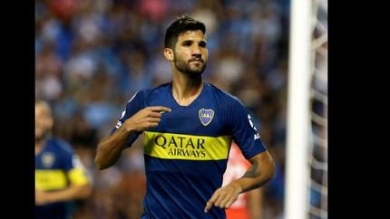 Lisandro López sufrió una lesión en el sóleo derecho.