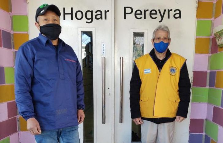 El Club de Leones ayuda permanentemente al Hogar Pereyra.