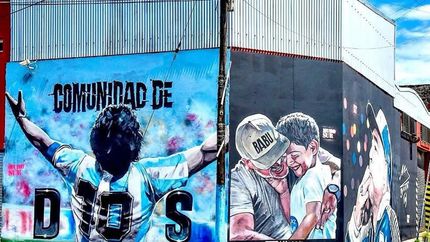 maradona, donde todo empezo: las postas de comunidad de d10s en fiorito