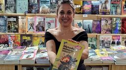Viajo especialmente desde Temperley a España para presentar su libro en distintos pueblos.&nbsp;