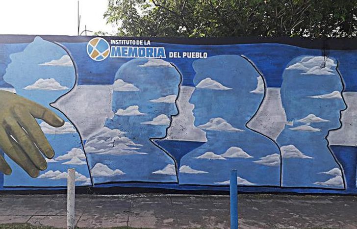 El mural busca recordar a las víctimas de la Masacre de Pasco.