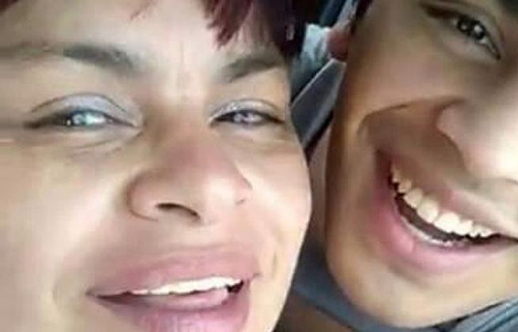 Gabriel Ávalos junto a su mamá, Inmaculada Concepción Núñez.