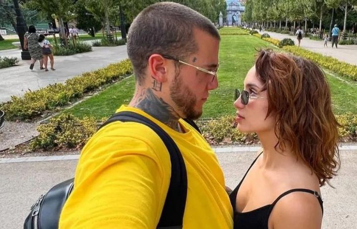 Alex Caniggia y Melody Luz, separados.