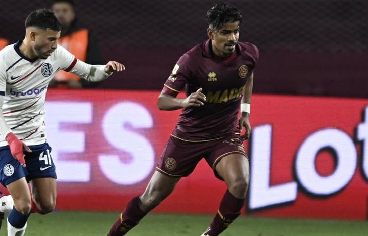 Lanús no tuvo un buen partido.