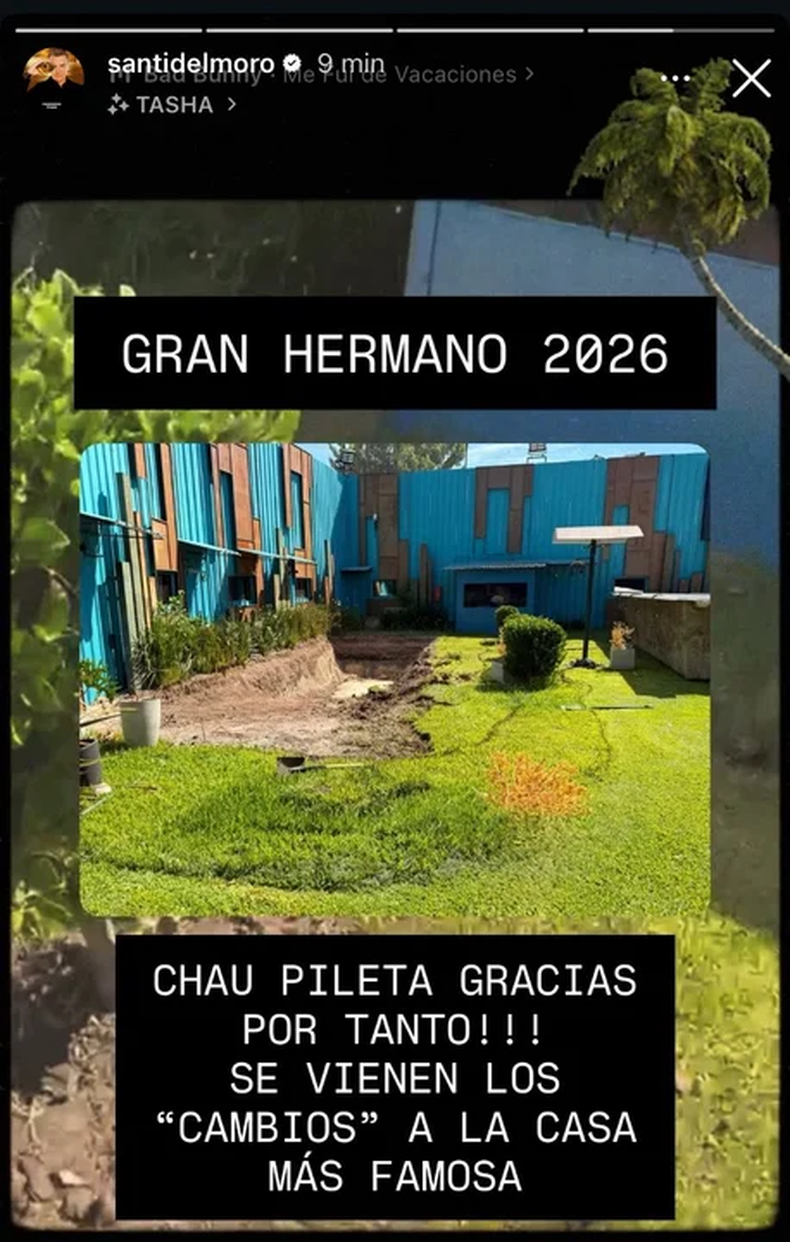 Santiago del Moro reveló un cambio histórico en la casa de Gran Hermano. 