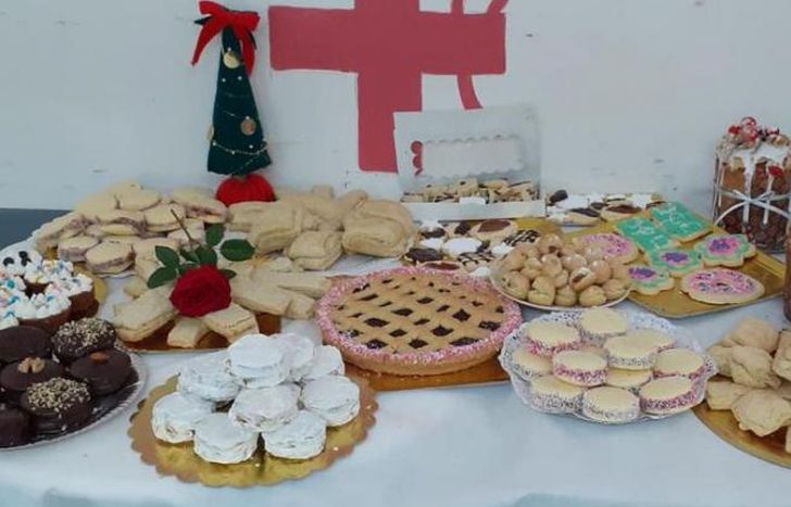 Todo elaborado por los alumnos de pastelería.