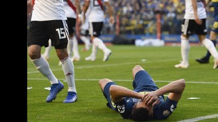 El lateral del Xeneize sufrió una distensión muscular en su aductor derecho.