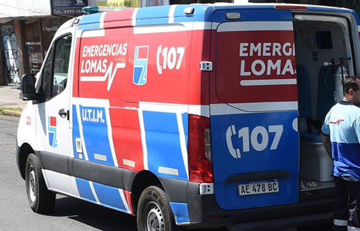 Emergencias Lomas intervino en el lugar. (Foto ilustrativa)