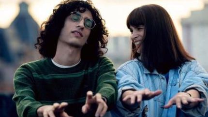 Fito Páez y Fabiana Cantilo, personificados.
