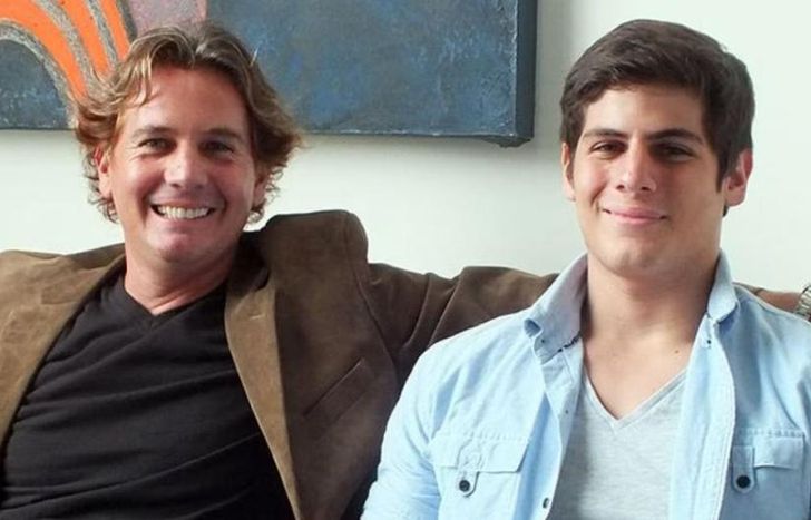 Renato Rossini y su hijo.