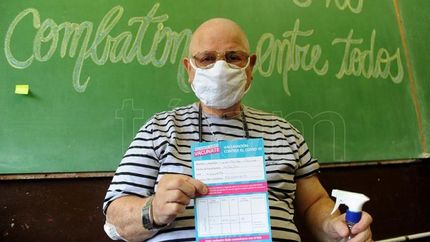 Los mayores de 60, con esquema completo de vacunación.