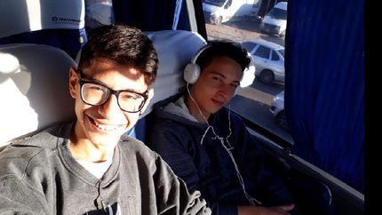 Los chicos concurren a la escuela ubicada en Los Palos Borrachos 185 de Parque Barón