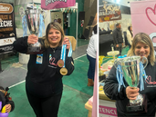 Carina Chirino es la cabeza de la empresa familiar que es reconocida en Temperley y en distintos torneos por la elaboración de alfajores artesanales.&nbsp;