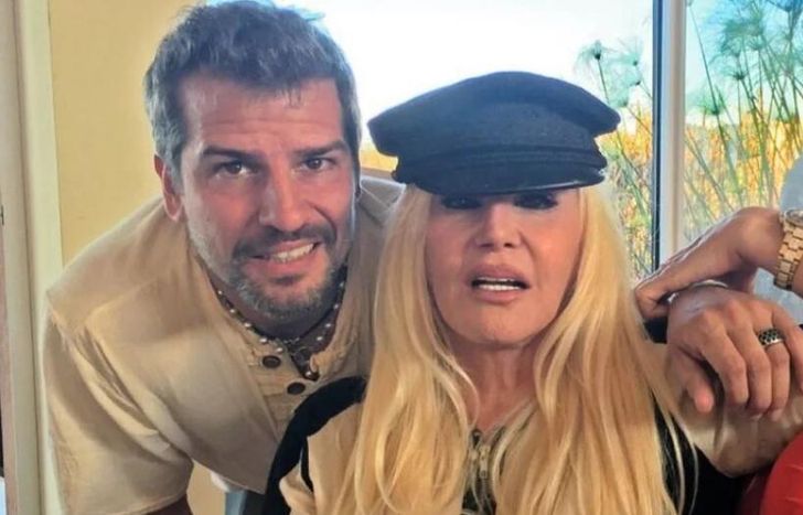 Susana Giménez y su hermano Patricio.