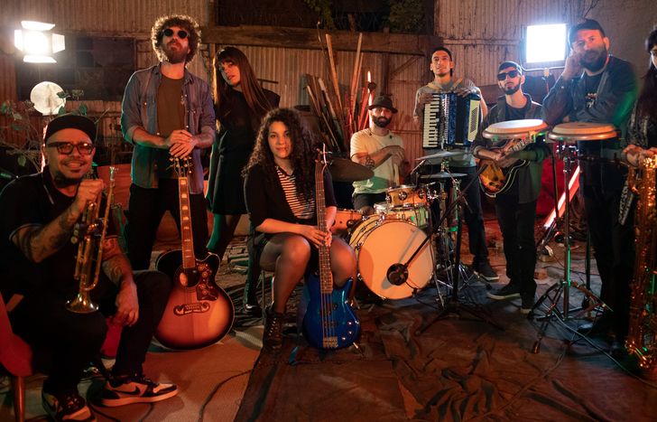 Sobra Milonga, banda de la región.&nbsp;