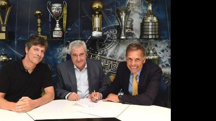 Fui parte de la historia del club y ahora volviendo sigo siendo parte. Estoy feliz”,
