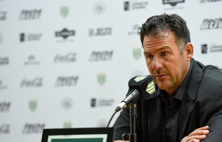 Diego Dabove se quedó con el buen trabajo de Banfield a pesar de la derrota ante River.