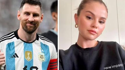 Lionel, siempre solidario.