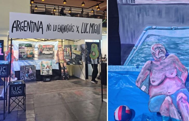 La muestra estará disponible hasta el domingo.