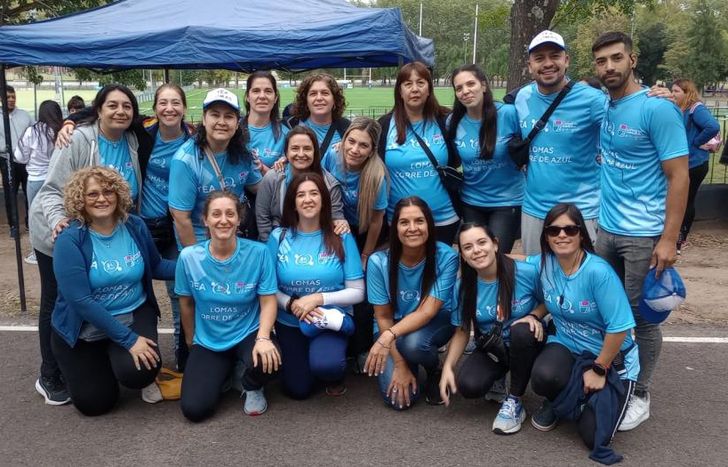 El equipo del Servicio TEA de Lomas.