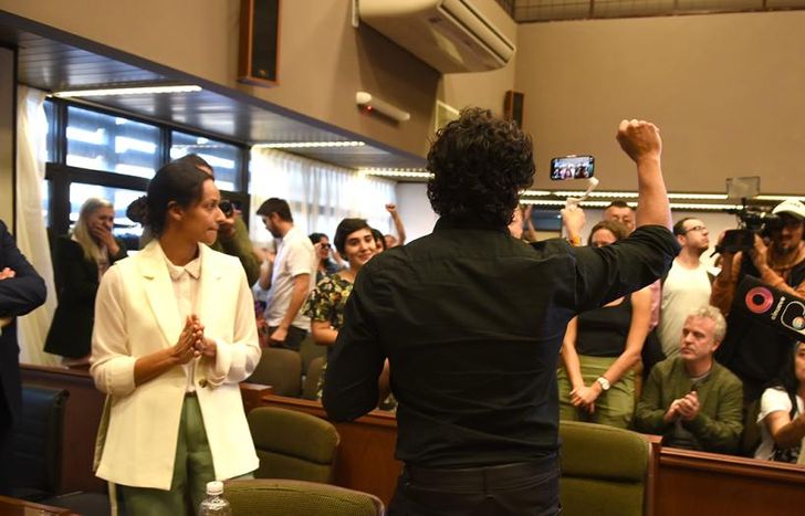 Tras la lectura de la sentencia.
