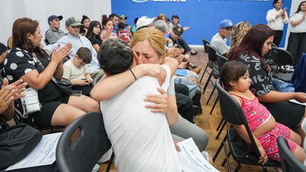 Un acto con muchas emociones y alegrías en Lomas.