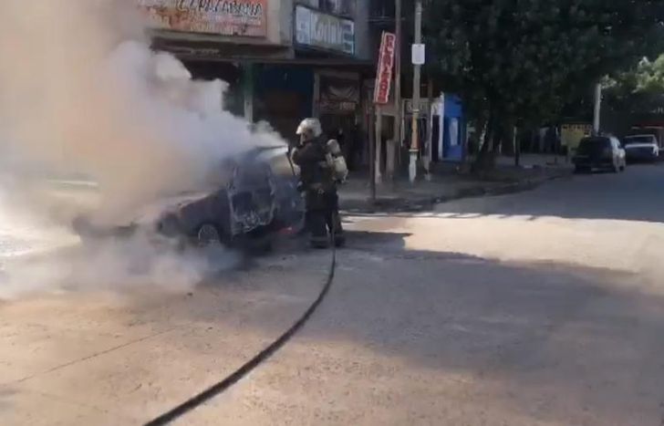 Las imágenes del incendio.