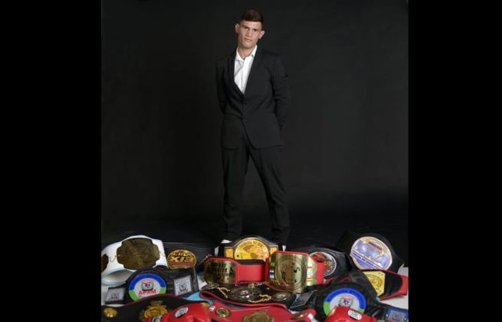 Aldo Fernández es multicampeón de kickboxing.