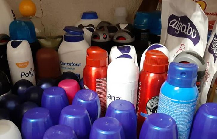Se puede donar desodorantes, talco, dentífricos, jabones y presto barba.