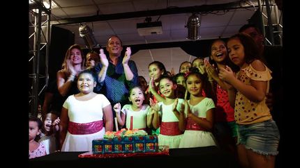 los vecinos celebraron un nuevo ano del centro cultural fiorito