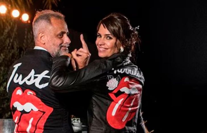 Jorge Rial y Romina Pereiro.