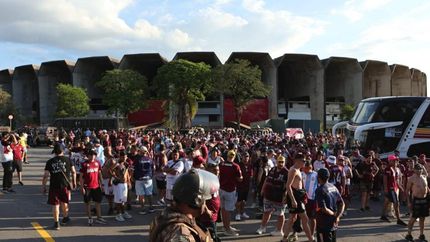 El hecho ocurrió en las inmediaciones del Estadio Mineirão. El hecho ocurrió en las inmediaciones del Estadio Mineirão.