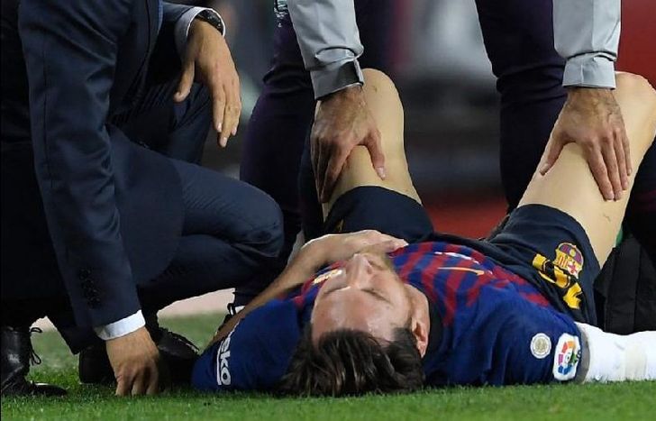 El argentino estará inactivo tres semanas por la fractura del radio del brazo derecho.