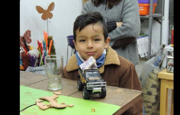 Hace unos meses Ian estuvo en el Vivero Los Tilos.