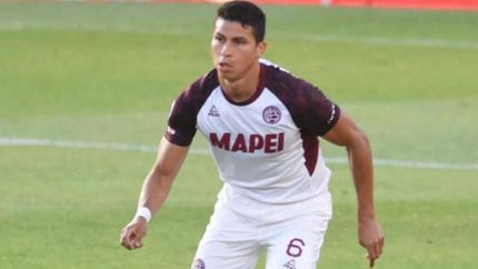 Pérez disputó 32 partidos con la camiseta del Granate.