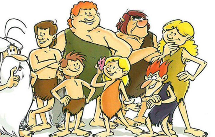 Érase una vez... el hombre, con su elenco completo.