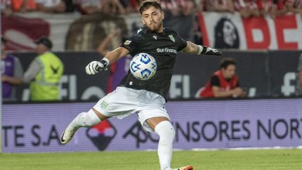 Sanguinetti se afianza como titular en Banfield. Sanguinetti se afianza como titular en Banfield.