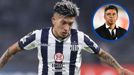 el terrible cruce entre un ex lanus y el hijo de marcelo gallardo