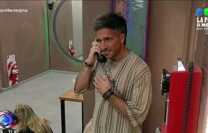 Juan Pablo atendió el teléfono rojo en Gran Hermano.