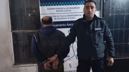 El hombre detenido por el robo.