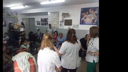 las charlas ya pasaron por algunas salitas de temperley, banfield y santa catalina.