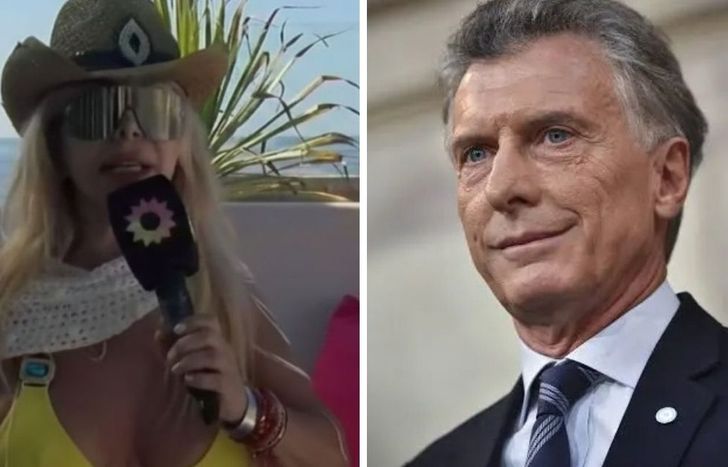 Graciela Alfano y Mauricio Macri.&nbsp;