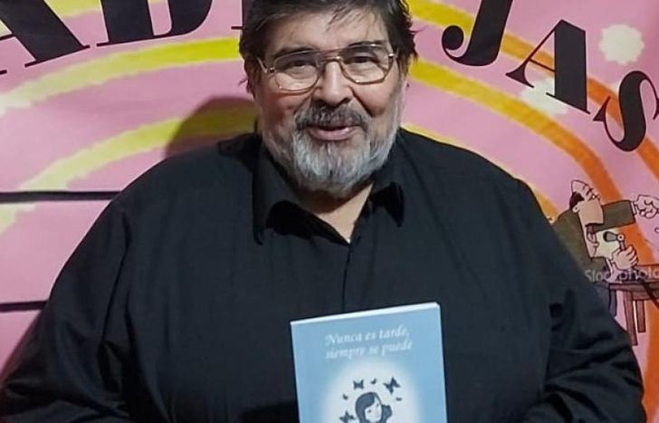 Nunca es tarde, siempre se puede es el primer libro de Jorge Sosa.