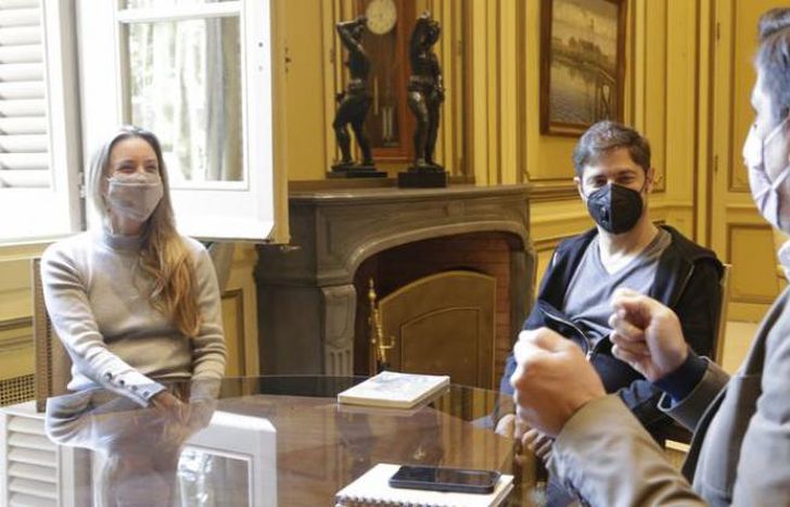 Kicillof y Trotta coordinan el regreso a las clases presenciales.